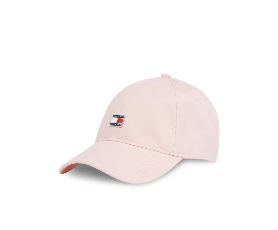 obrazek 1 Tommy Jeans Czapka z daszkiem Tjw Heritage Plaque Cap AW0AW16986 Różowy
