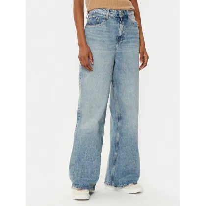 Zdjęcie Tommy Hilfiger Jeansy WW0WW43705 Niebieski Wide Leg