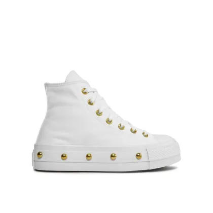 Zdjęcie Converse Trampki Chuck Taylor All Star Lift Platform Star Studded A06787C Biały