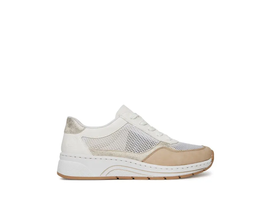 obrazek 1 Rieker Sneakersy N6503-80 Biały