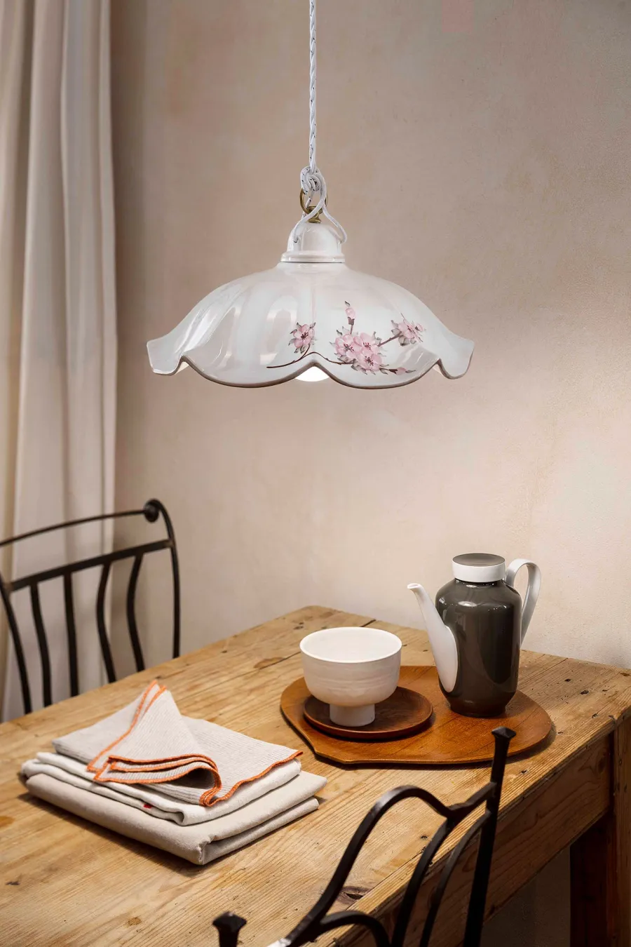 obrazek 2 Luksusowa klasyczna włoska lampa wisząca do jadalni