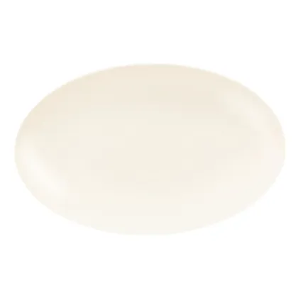 Zdjęcie Porcelanowy owalny talerz do serwowania 40x25,5 cm w kolorze kremowym - Seltmann Weiden