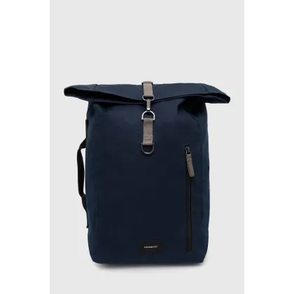 Zdjęcie Sandqvist plecak Dante Vegan kolor granatowy duży gładki SQA2372