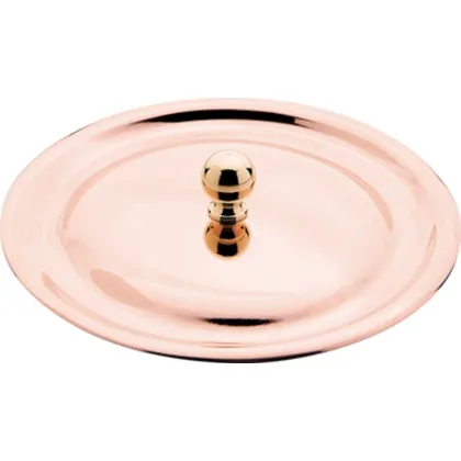 Zdjęcie Patelnia miedziana do paelli Ø14cm 2 uchwyty - Gioie di casa - Cu Artigiana