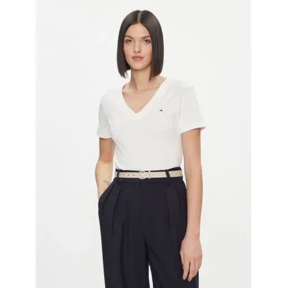 Zdjęcie Tommy Hilfiger T-Shirt New Cody WW0WW40584 Biały Slim Fit