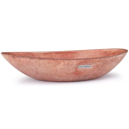 Zdjęcie Unikalna umywalka 60 cm ORION BASIC – VINTAGE, czerwony, lakier matowy