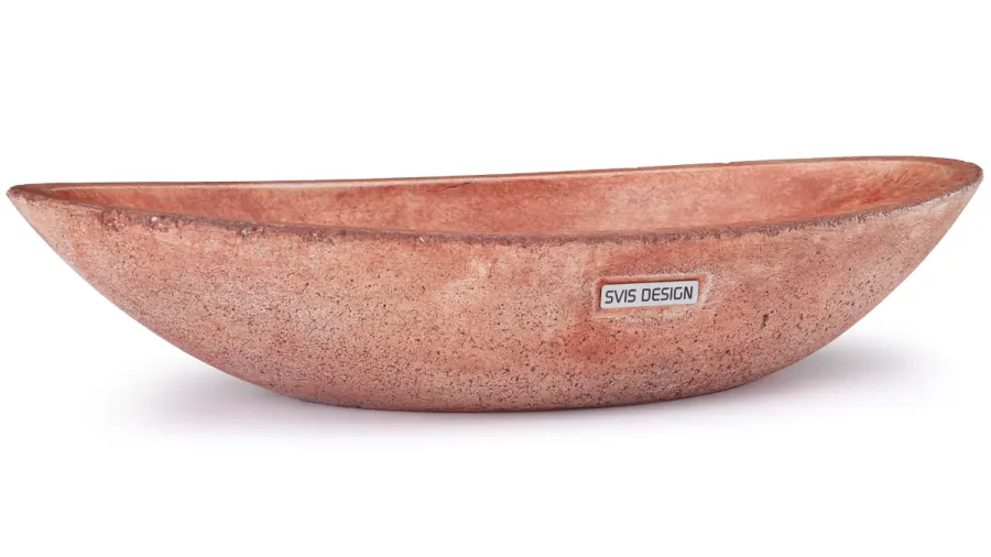 obrazek 1 Unikalna umywalka 60 cm ORION BASIC – VINTAGE, czerwony, lakier matowy