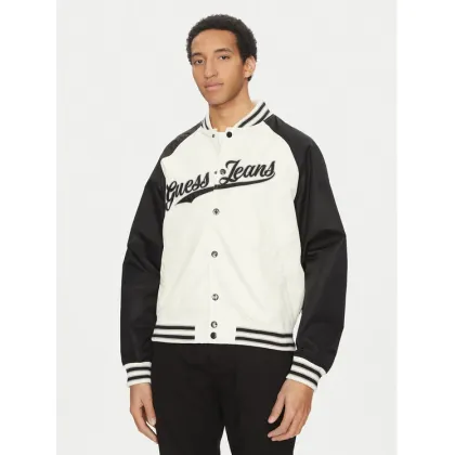 Zdjęcie Guess Jeans Kurtka bomber M5GL32 WHAA2 Beżowy Regular Fit