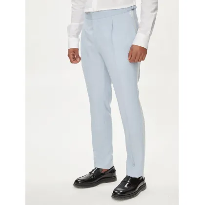 Zdjęcie Hugo Spodnie materiałowe Getlin 242E1X 50513776 Błękitny Slim Fit HUGO