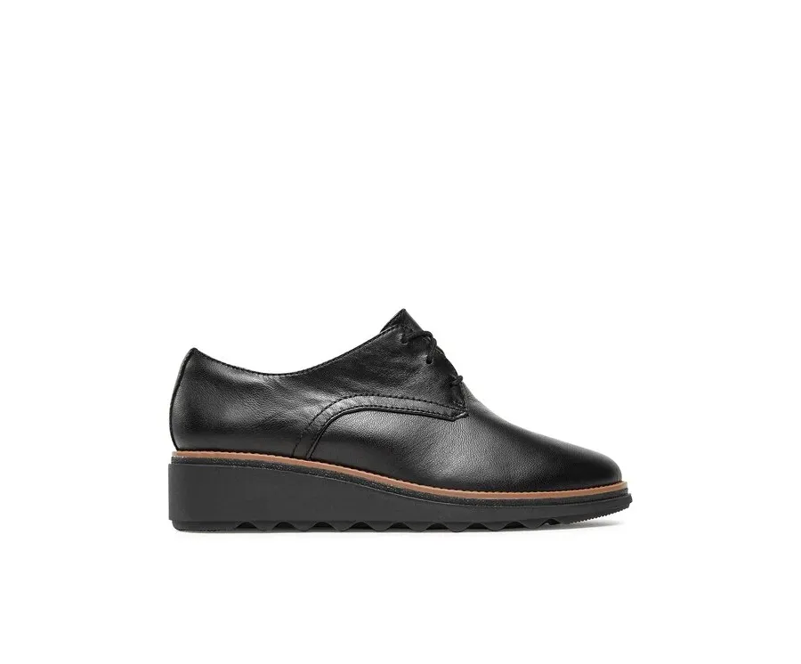 obrazek 1 Clarks Oxfordy Sharon Rae 261754164 Czarny
