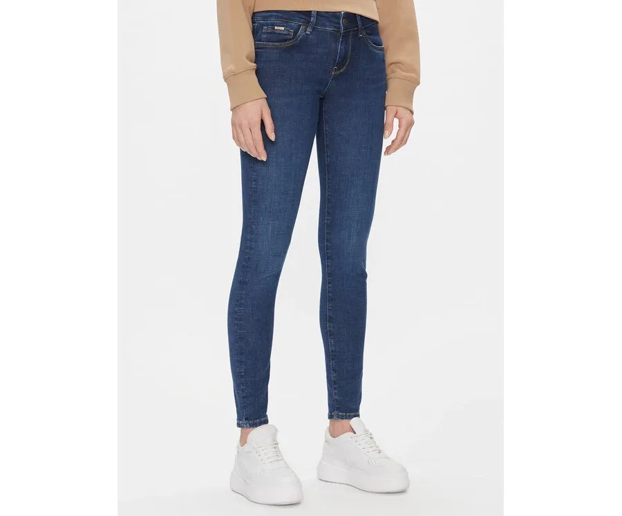 obrazek 1 Pepe Jeans Jeansy PL204583 Granatowy Skinny Fit