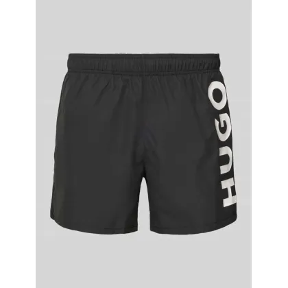 Zdjęcie Hugo Szorty kąpielowe Abas 50513979 Czarny Regular Fit HUGO