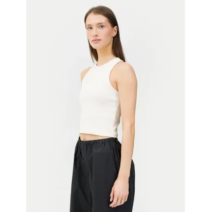 Zdjęcie 4F Top 4FWSS24TSLEF066 Écru Slim Fit