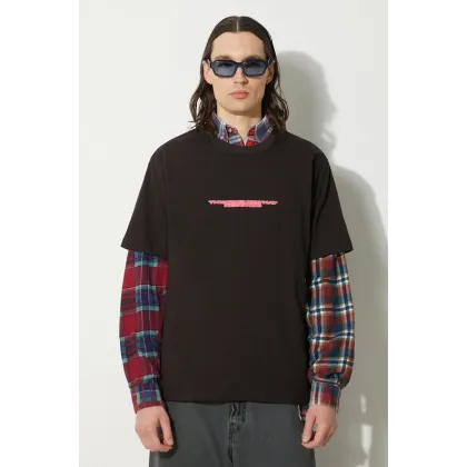 Zdjęcie thisisneverthat t-shirt bawełniany TNT Locals Tee męski kolor czarny wzorzysty TN241TTSST20