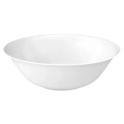 Zdjęcie Ekskluzywna duża biała porcelanowa miska o nowoczesnym charakterze - Tettau