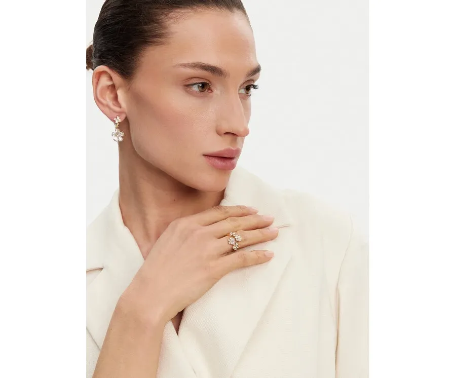 obrazek 1 Guess Pierścionek JUBR05 104JW Złoty