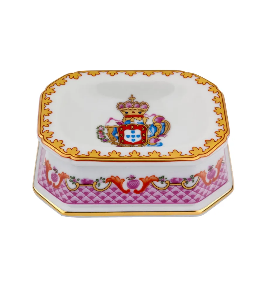 obrazek 1 Porcelanowa wyjątkowa solniczka José Manuel D. Pedro III - Vista Alegre