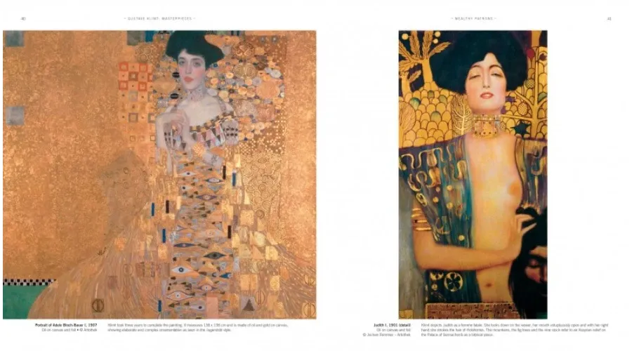obrazek 4 Książka Gustav Klimt Arcydzieła sztuki - Flame Tree Publishing