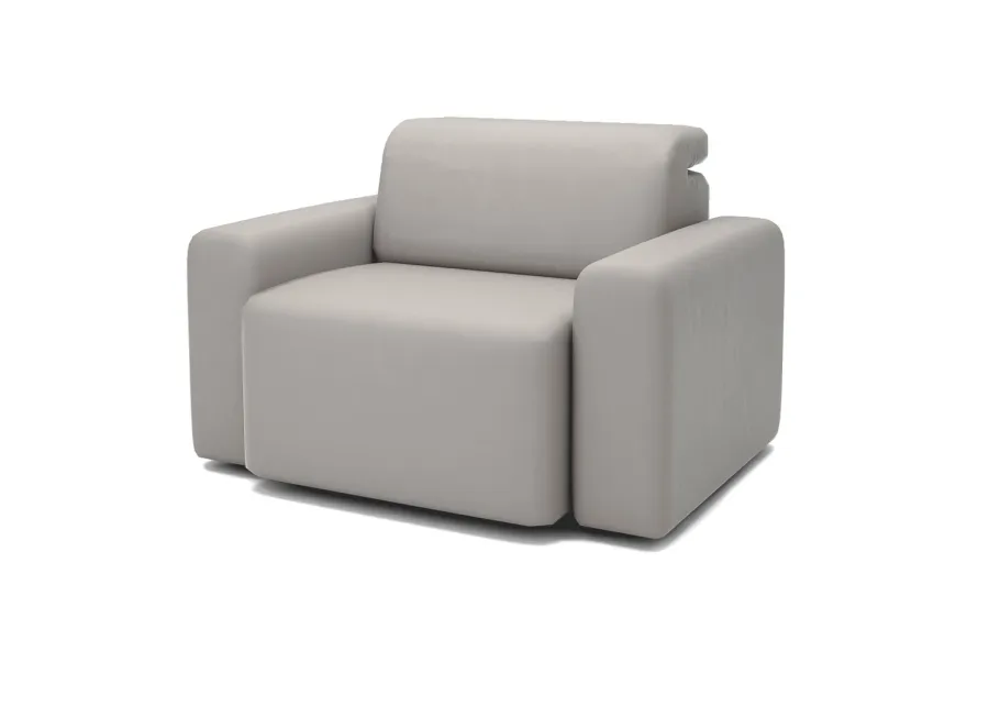 obrazek 1 Elitarna jednoosobowa sofa COSMOPOL RELAX urządzenie Relax w zestawie - Collecion Alexandra
