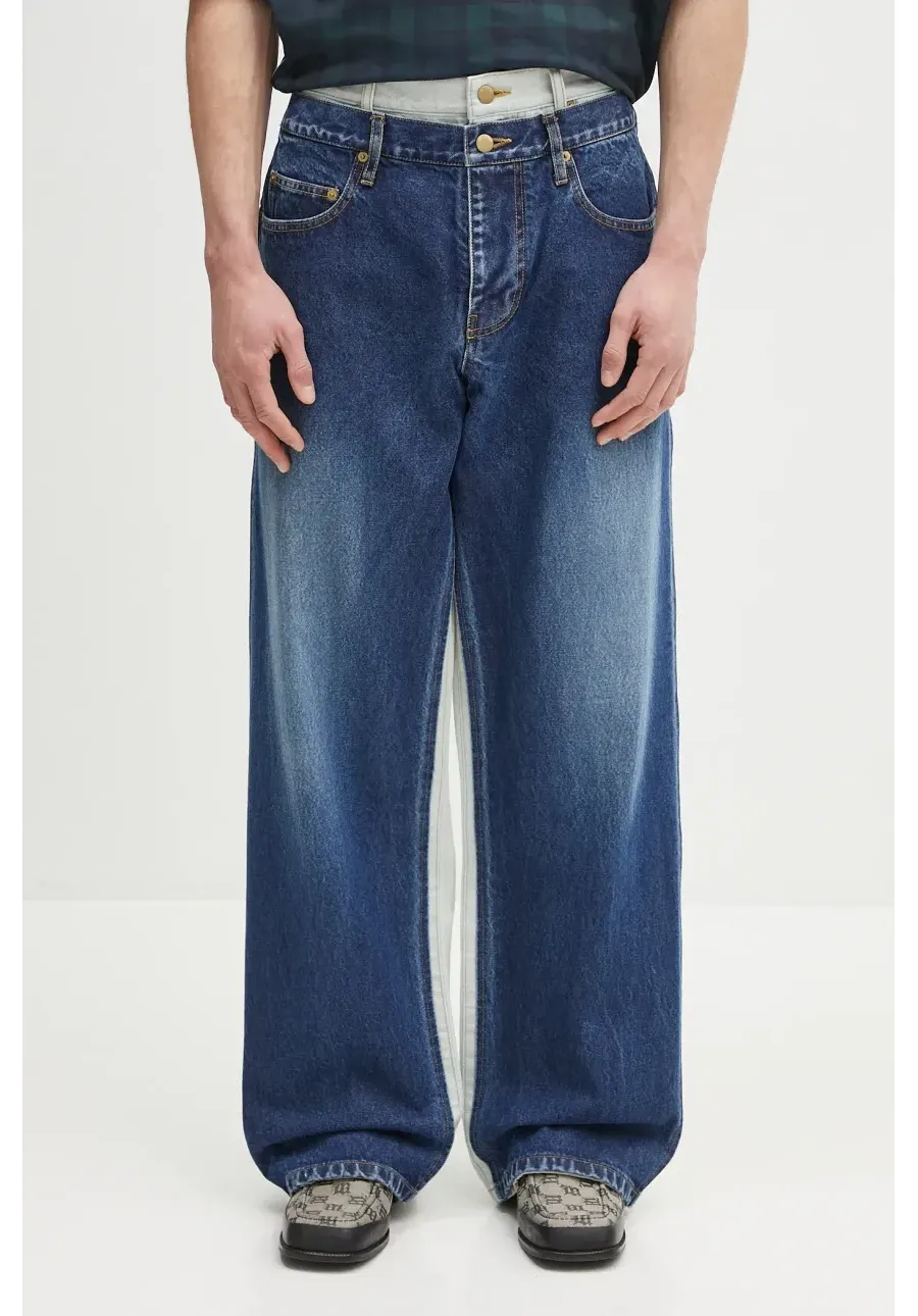 obrazek 1 AMBUSH jeansy Denim Layered Pants męskie 12115339