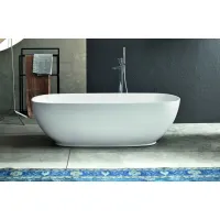 Zdjęcie Wykonana we Włoszech - wolnostojąca wanna z matowym wykończeniem