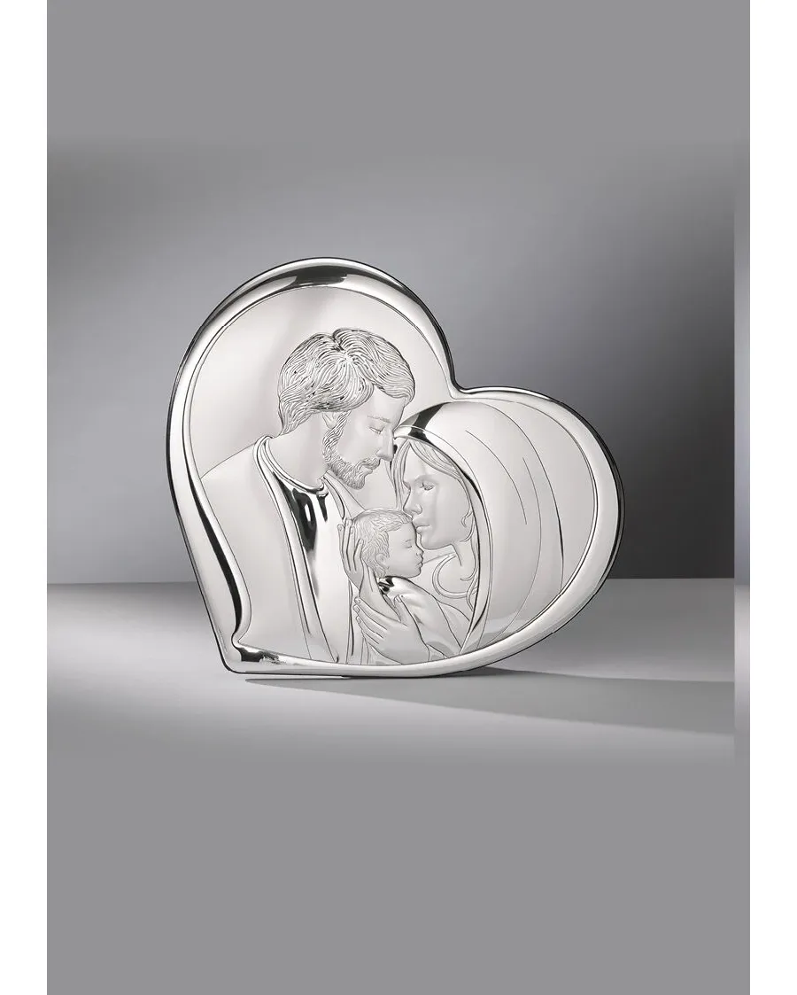 obrazek 3 Piękna ikona Świętej Rodziny w kształcie serca