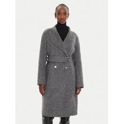 Zdjęcie Liu Jo Płaszcz wełniany WF4060 T4627 Szary Regular Fit
