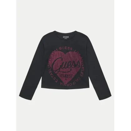 Zdjęcie Guess T-Shirt J4YI18 K6YW4 Czarny Boxy Fit