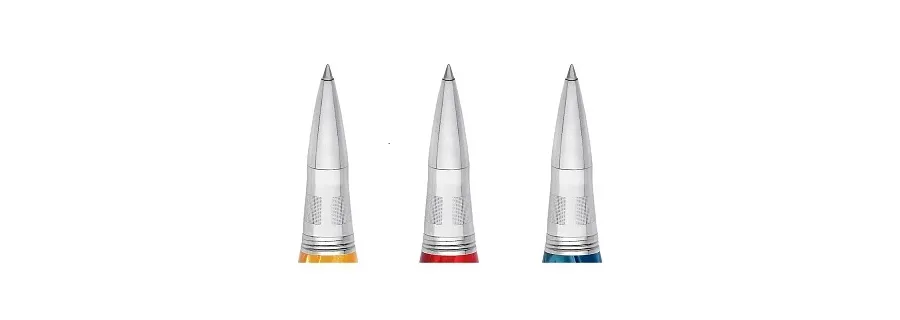 obrazek 2 Niezawodne Pióro Kulkowe Celluloid Miya Argento Montegrappa