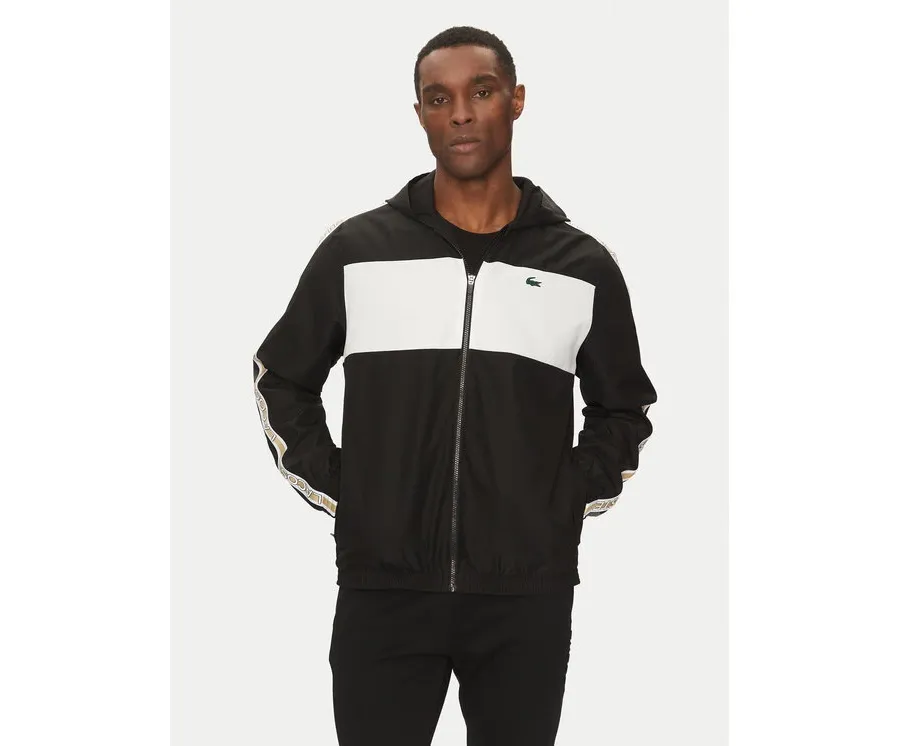 obrazek 1 Lacoste Kurtka przejściowa BH8972 Czarny Regular Fit