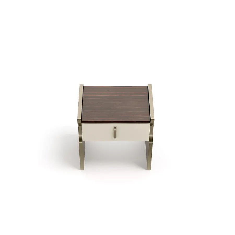 obrazek 1 Luksusowa włoska szafka nocna w stylu modernistycznym - do sypialni