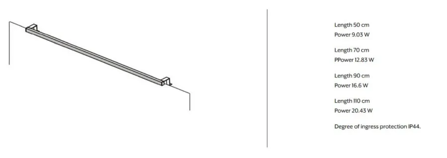 obrazek 4 Lampa łazienkowa Hi-Line nad lustro