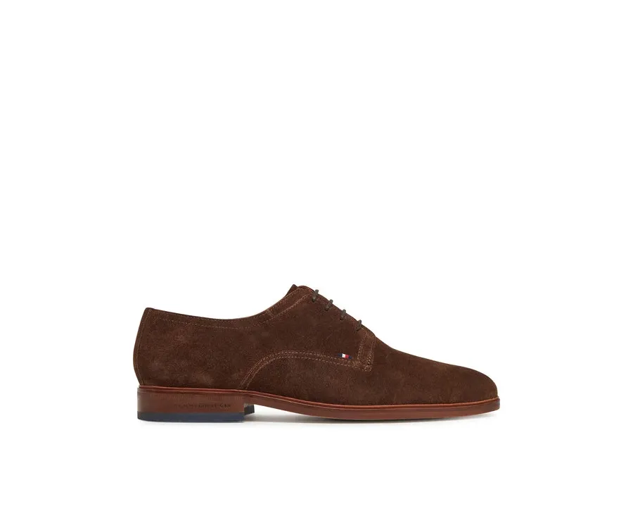 obrazek 1 Tommy Hilfiger Półbuty Hilfiger Thunit Suede Shoe FM0FM05377 Brązowy