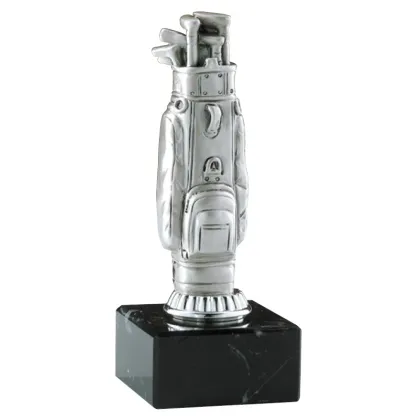Picture Statuette - golf bag - Astra Argenti