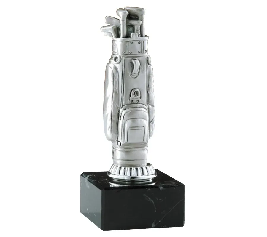 picture 1 Statuette - golf bag - Astra Argenti