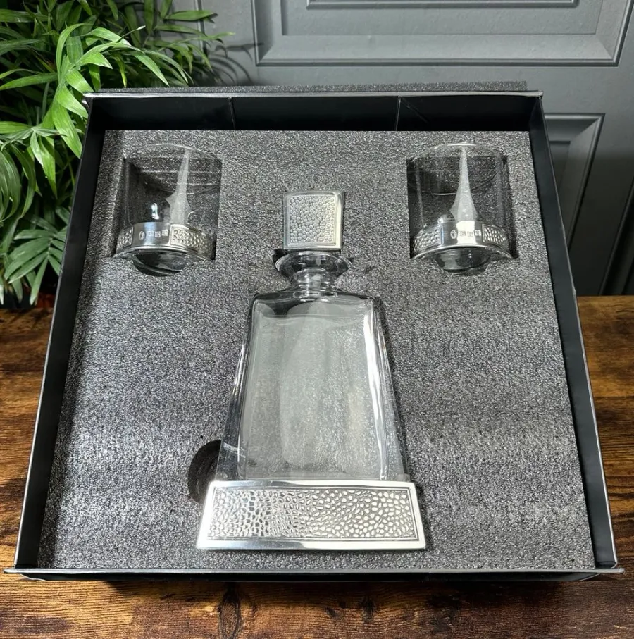 obrazek 6 Luksusowy zestaw do whisky Manhattan - karafka + 2 szklanki