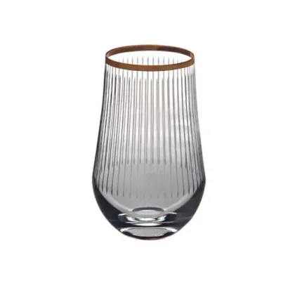 Zdjęcie Niezwykła szklanka do drinków z kryształu i szkła