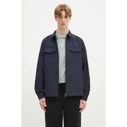 Zdjęcie Fred Perry kurtka kolor granatowy przejściowa M5684.311