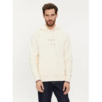 Zdjęcie Tommy Hilfiger Bluza Logo MW0MW32673 Beżowy Regular Fit