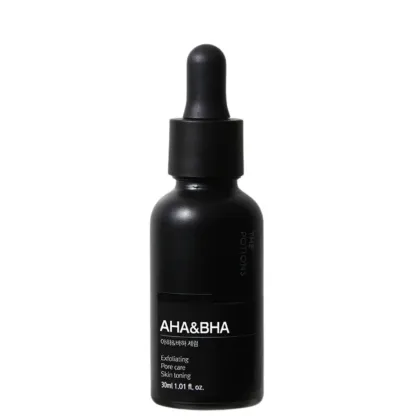 Zdjęcie The Potions Black Line AHABHA Złuszczające serum z kwasami AHAi BHA  30 ml