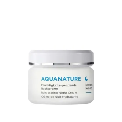 Zdjęcie ANNEMARIE BÖRLIND AQUANATURE Feuchtigkeitsspendende Nachtcreme Krem na noc 50 ml