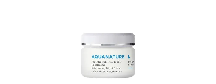 obrazek 1 ANNEMARIE BÖRLIND AQUANATURE Feuchtigkeitsspendende Nachtcreme Krem na noc 50 ml
