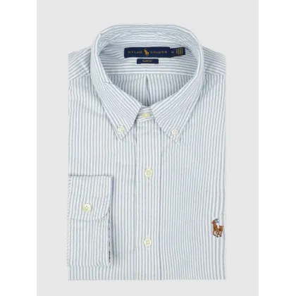 Zdjęcie Koszula casualowa o kroju slim fit z tkaniny Oxford