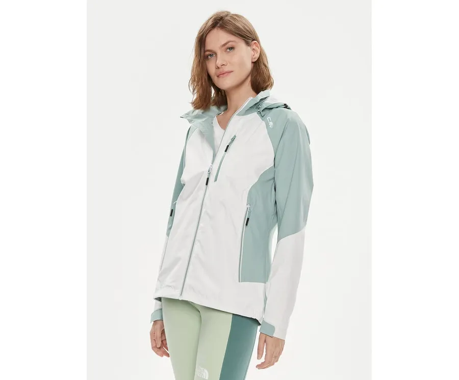 obrazek 1 CMP Kurtka przeciwdeszczowa 34Z5116 Biały Regular Fit
