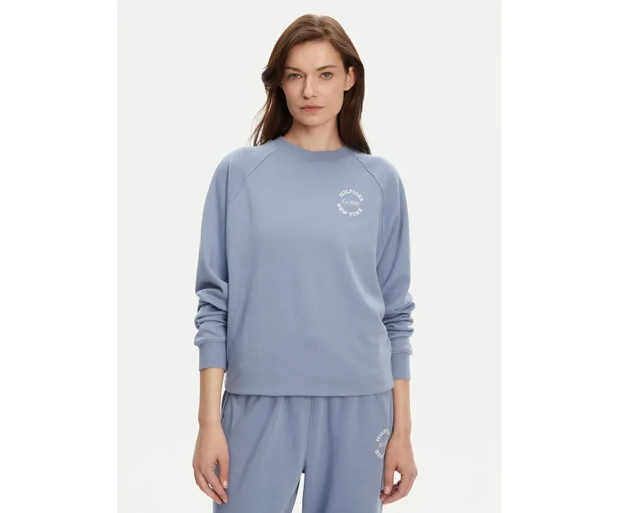 obrazek 1 Tommy Hilfiger Bluza UW0UW05792 Niebieski Regular Fit