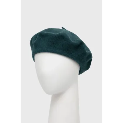 Zdjęcie Kangol beret wełniany kolor zielony wełniany 3388BC.PN317-PN317