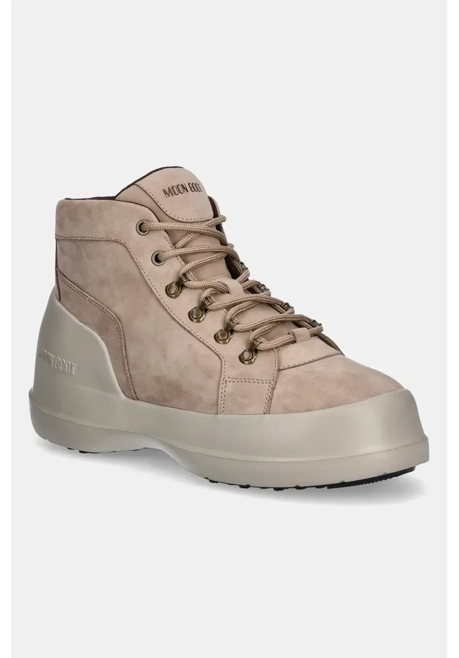 obrazek 1 Moon Boot trapery nubukowe MB LUNA TREK MID NUBUCK kolor beżowy 80D2480070 L003