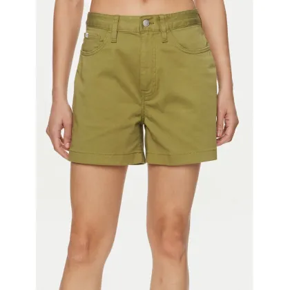 Zdjęcie Calvin Klein Jeans Szorty materiałowe J20J223135 Zielony Mom Fit
