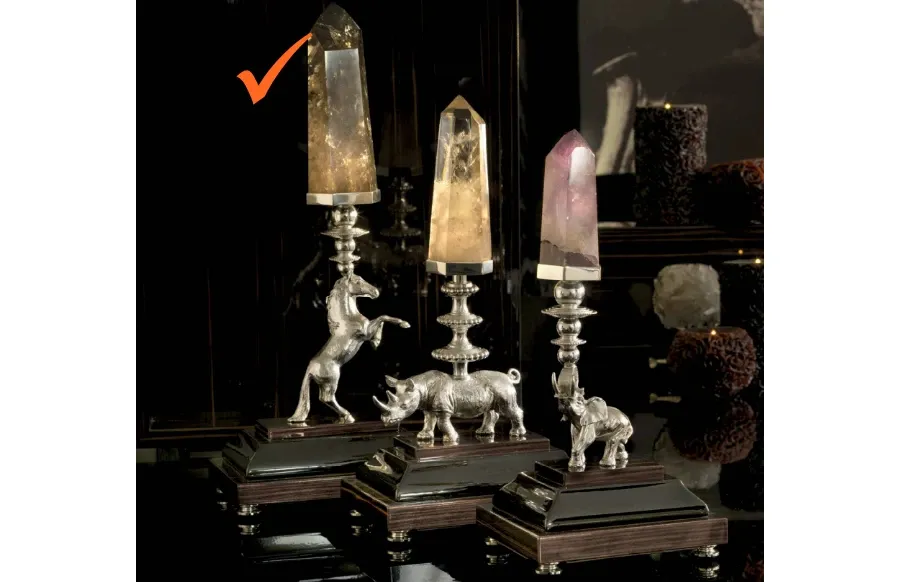 obrazek 1 Elegancka figura konia na podstawie z hebanu