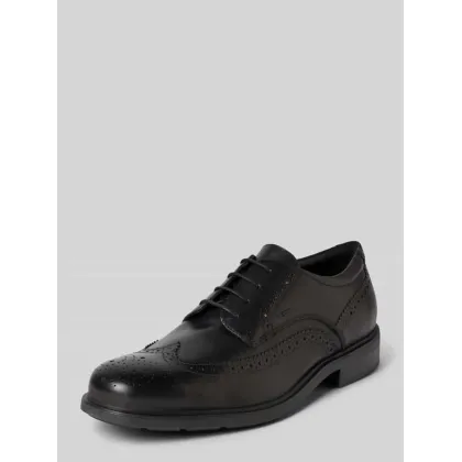 Zdjęcie Buty derby skórzane z ozdobnymi szwami model ‘DUBLIN’